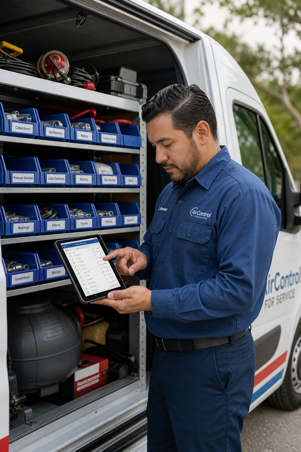Inventory management features mockups