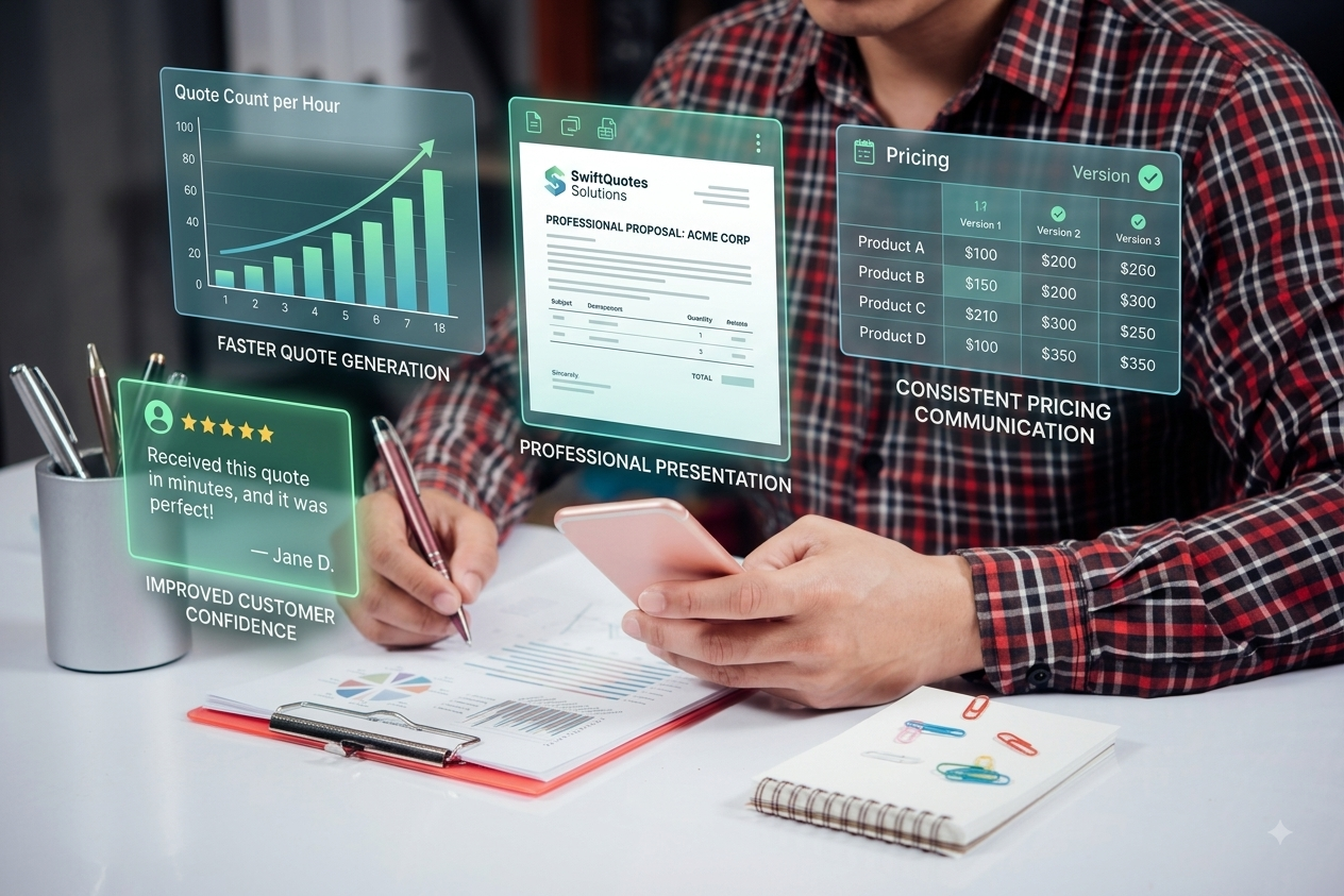 Professional quotations document