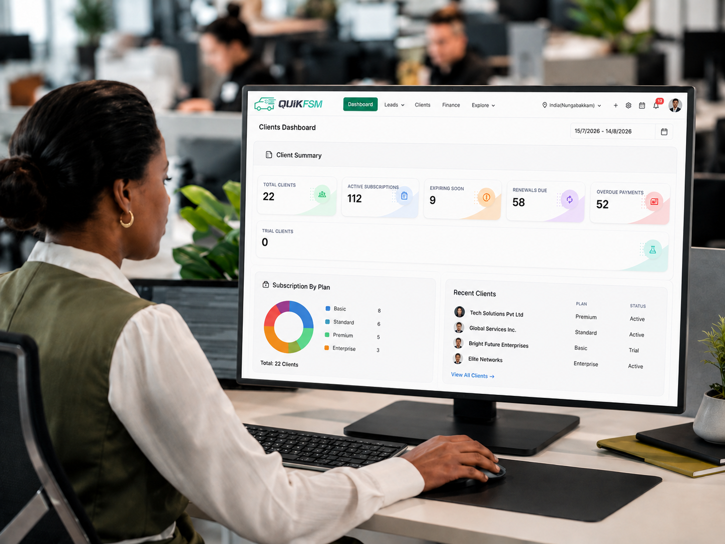 Enterprise policy control center