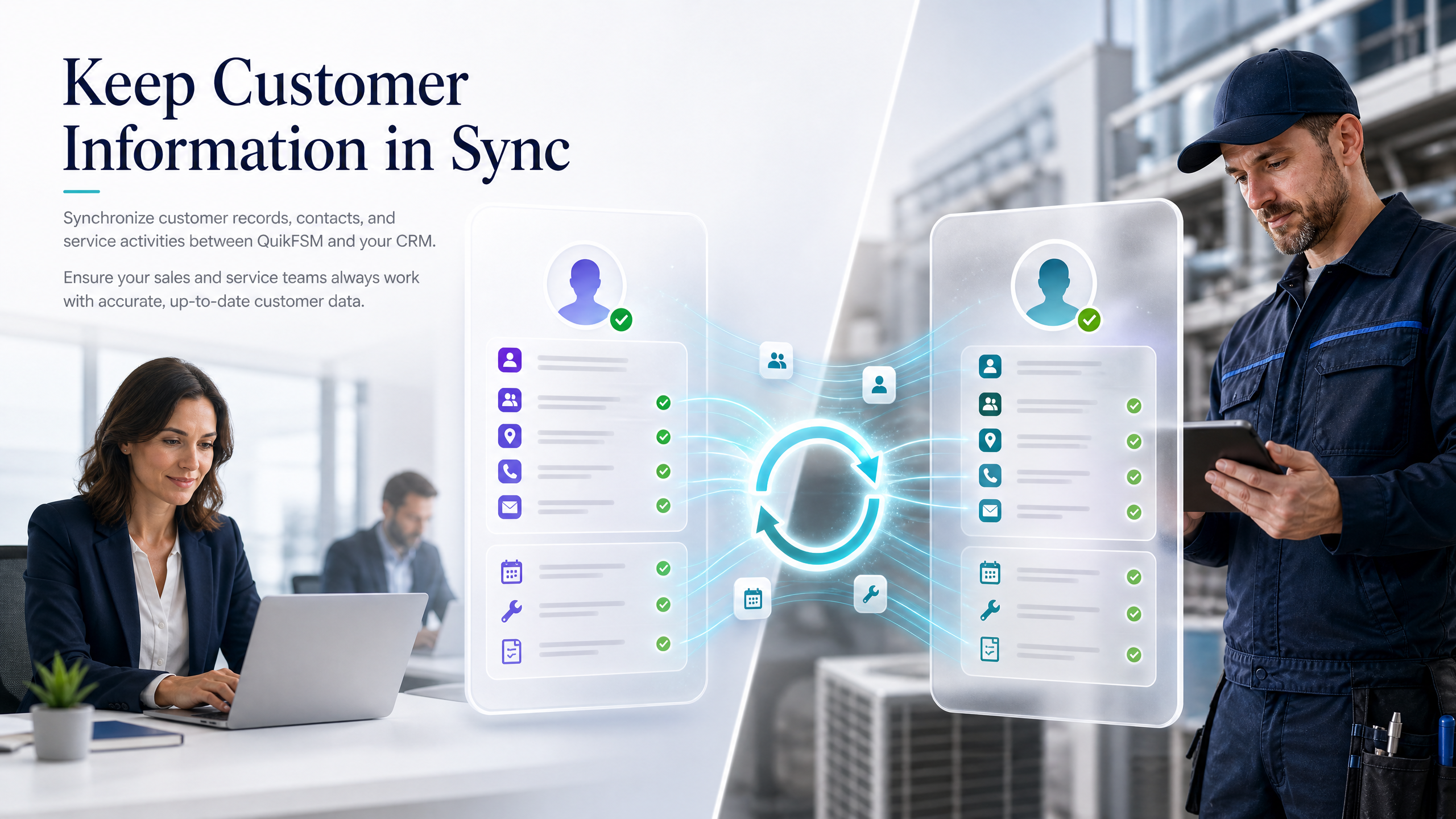Keep Customer Information in Sync