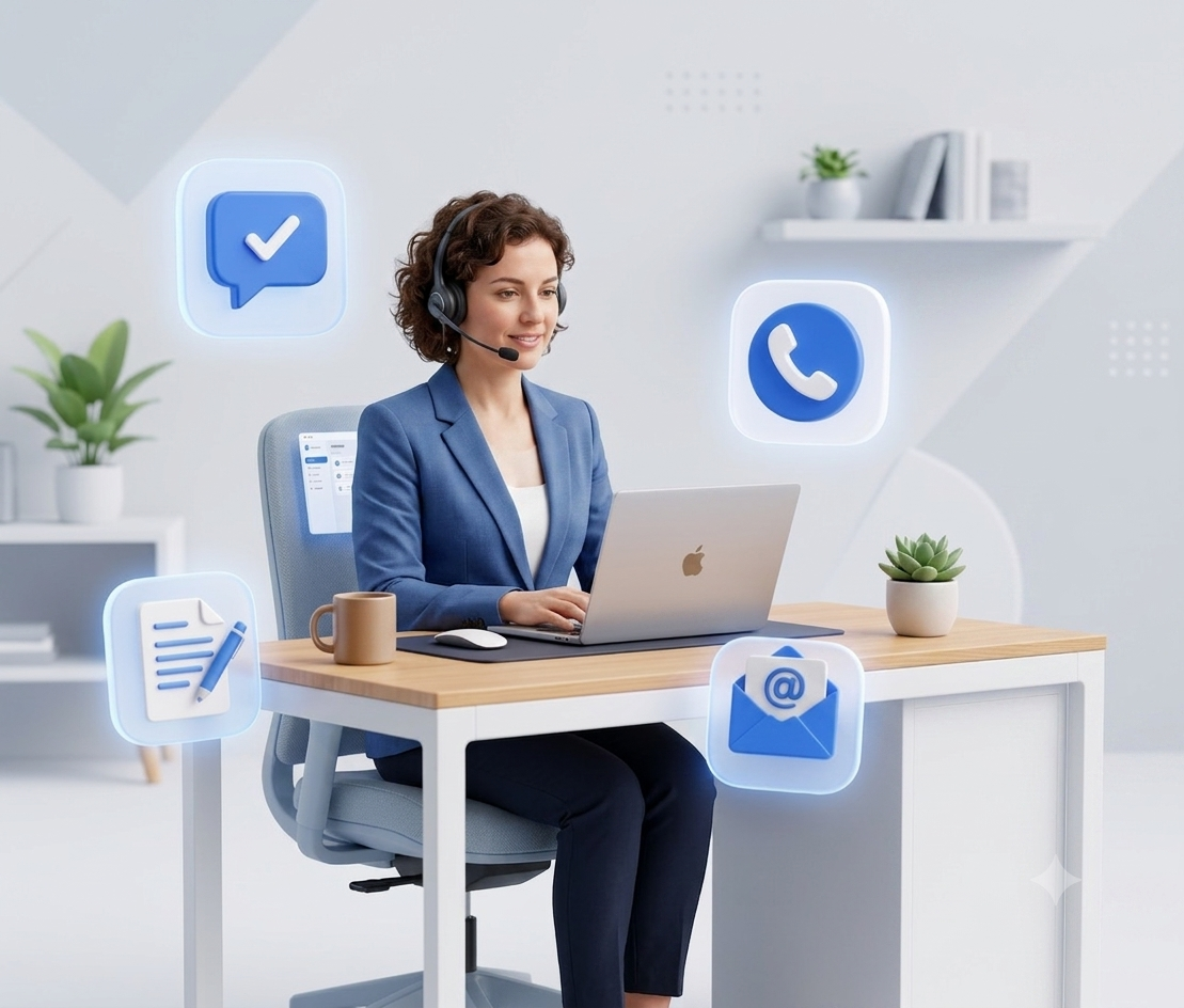 Contact Support Illustration