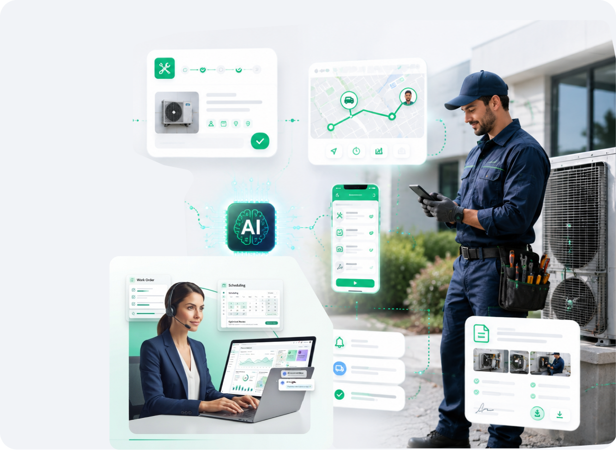 Field Service Mockup